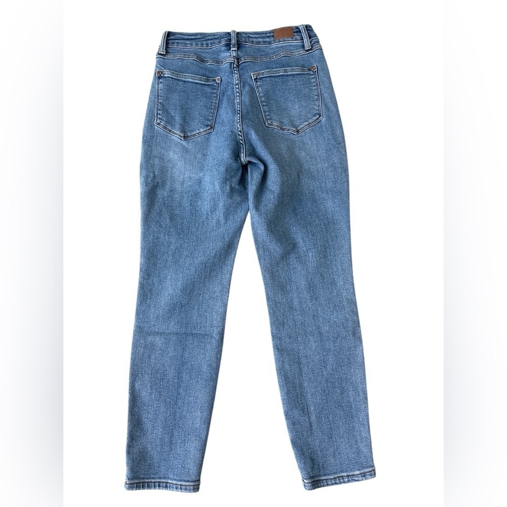 Judy Blue Serenity Fray Detail Slim Fit Jeans - Picture 4 of 5